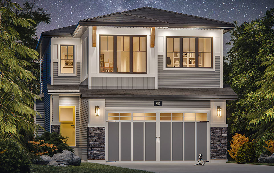 The Twilight Floor Plan - Craftsman Elevation