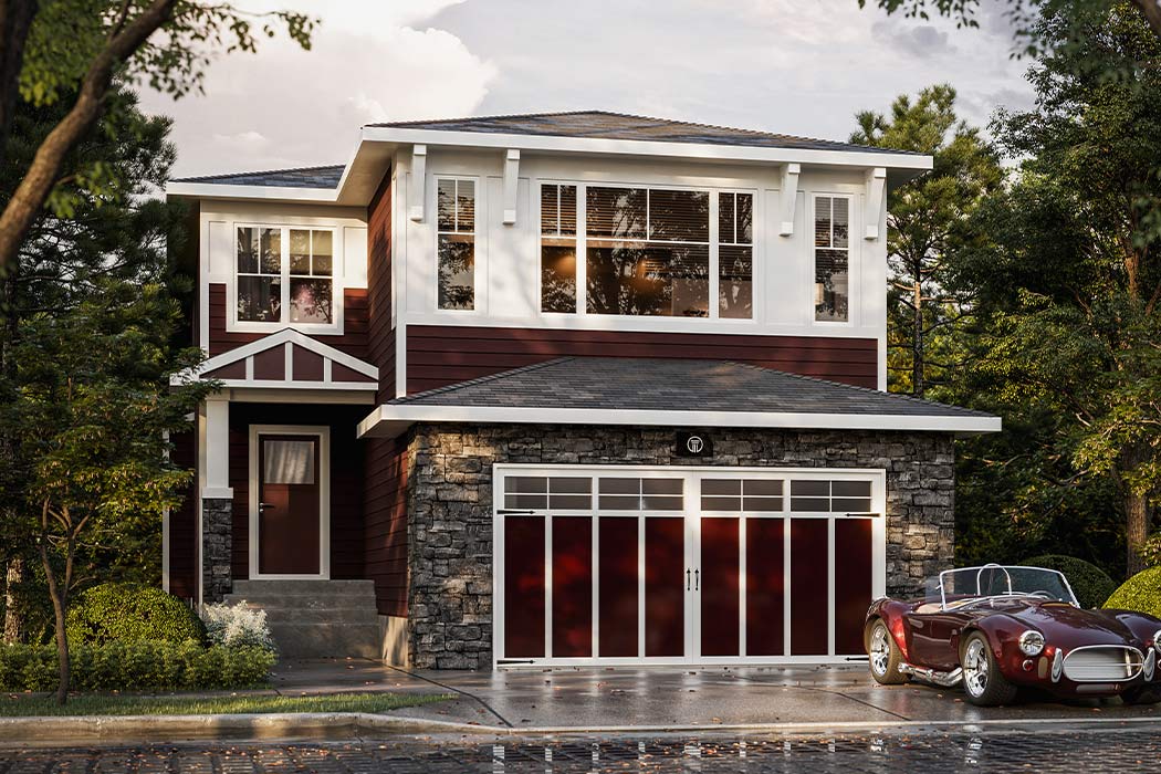 The Briar Floor Plan - Craftsman Elevation