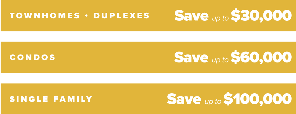 Fall Advantage Save up to $100k