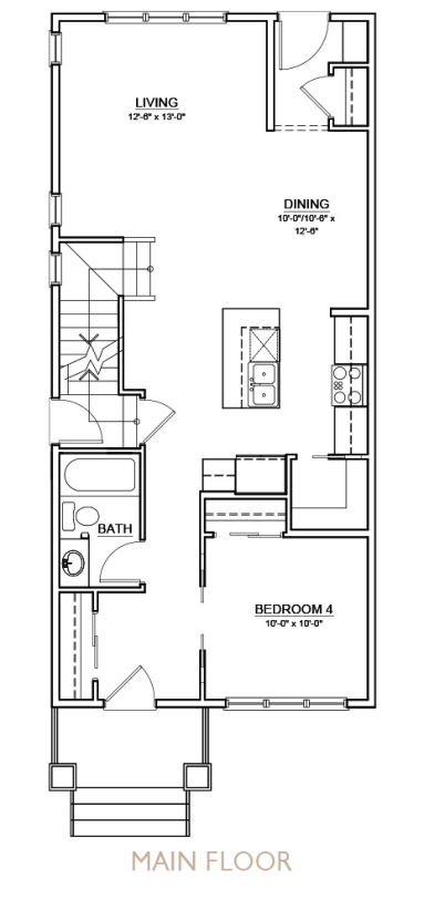 Truman - Bluestem II Floor Plan - Main Floor